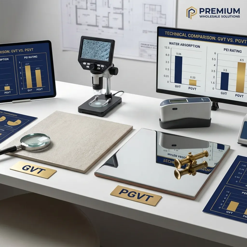 GVT vs PGVT Tiles Wholesale: A Complete Guide to Glazed Vitrified Tiles for B2B Buyers