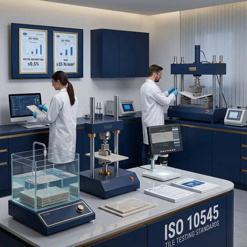 ISO 10545 Standards for Tiles: Water Absorption, MOR & Breaking Strength Explained for B2B Buyers