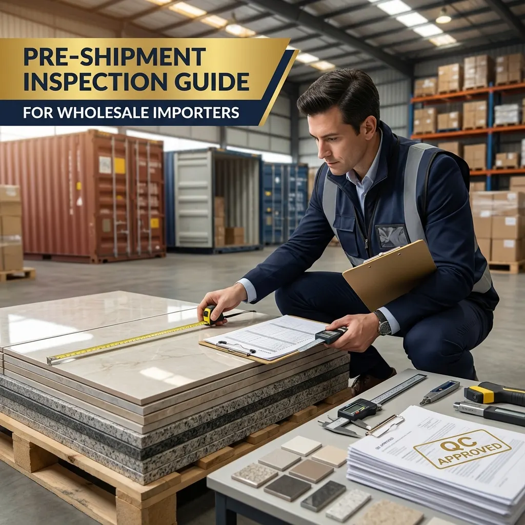 Pre-Shipment Inspection for Tiles: What to Check Before Your Container Ships